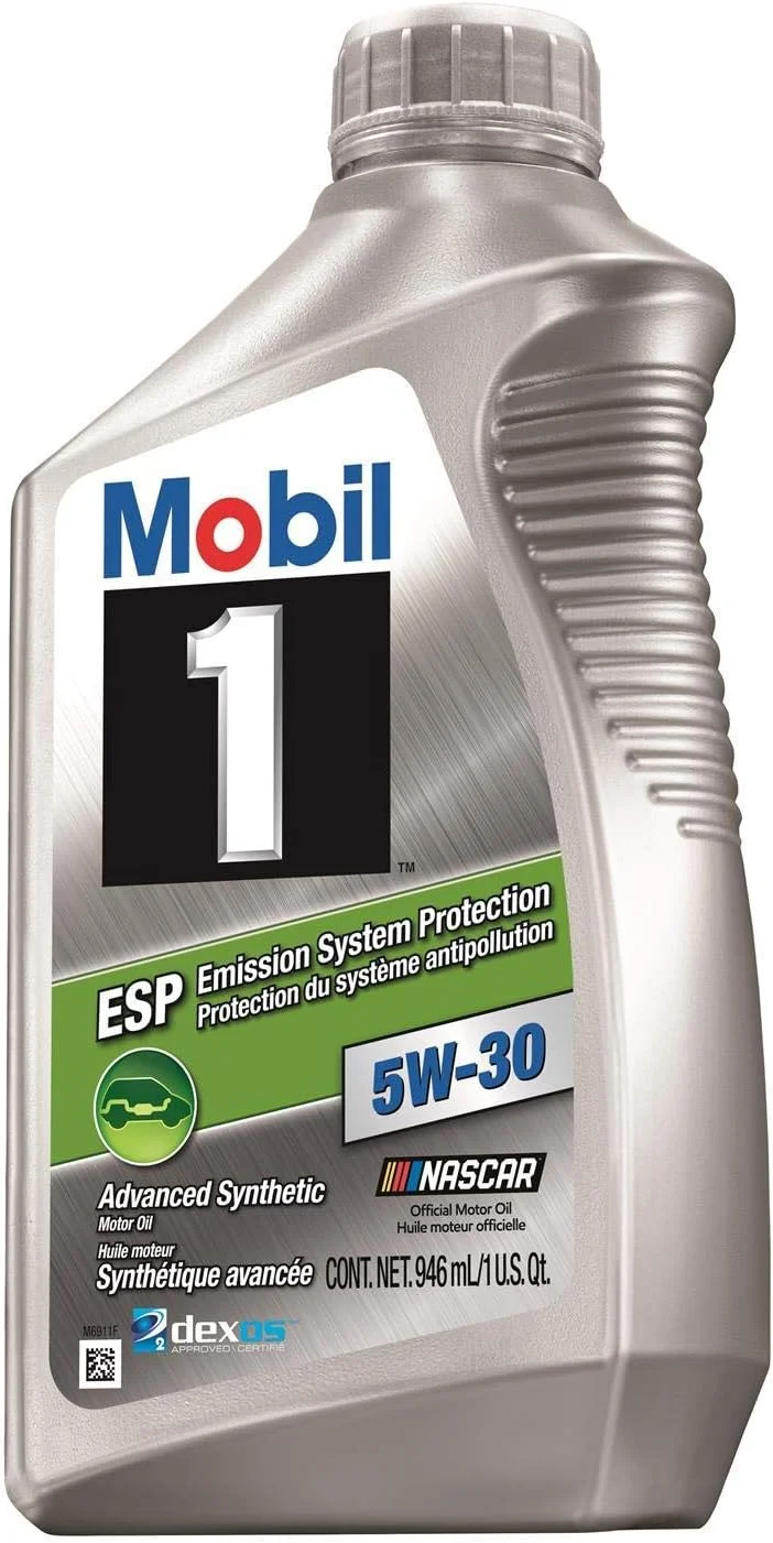 Mobil 1 (103469-12PK ESP Formula 5W-30 Motor Oil – 1 Qt, (Pack of 12)