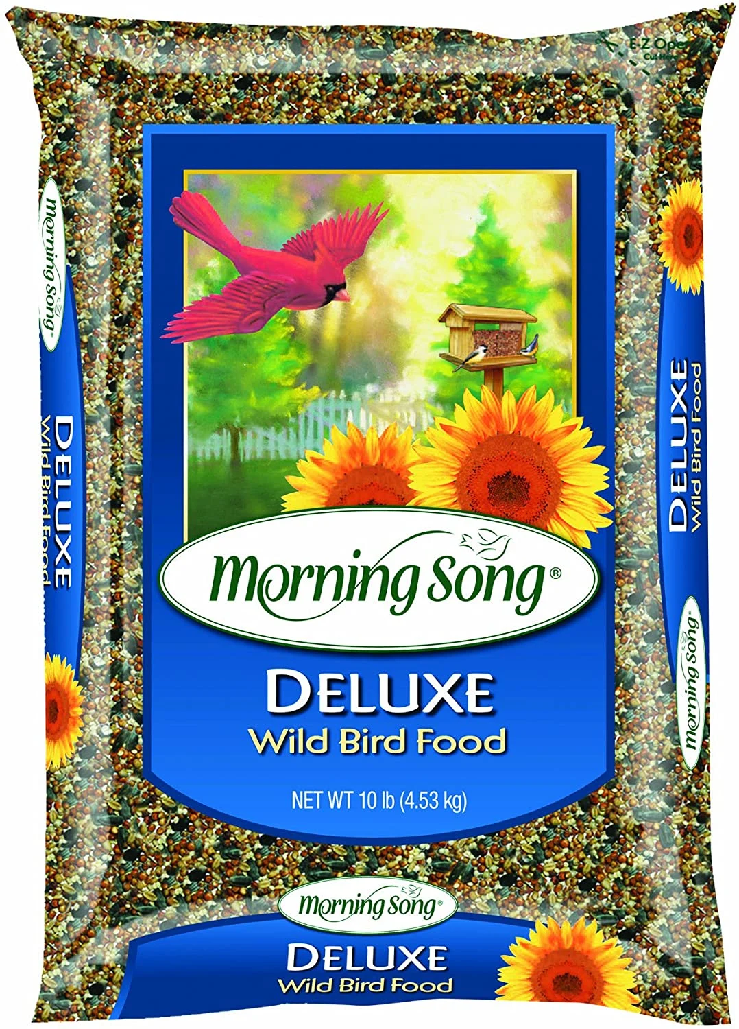 Morning Song 11963 Deluxe Wild Bird Food Bag, 10-Pound