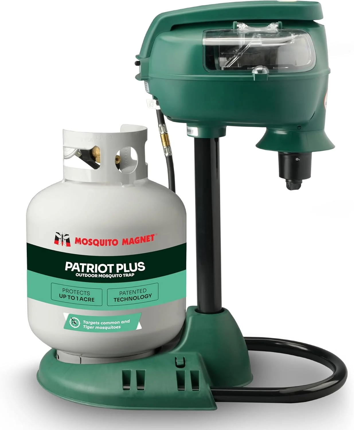 Mosquito Magnet MM4200B Patriot Plus Mosquito and Flying Insect Trap and Killer – Outdoor Fly Trap Protects Up to 1 Acre, Green
