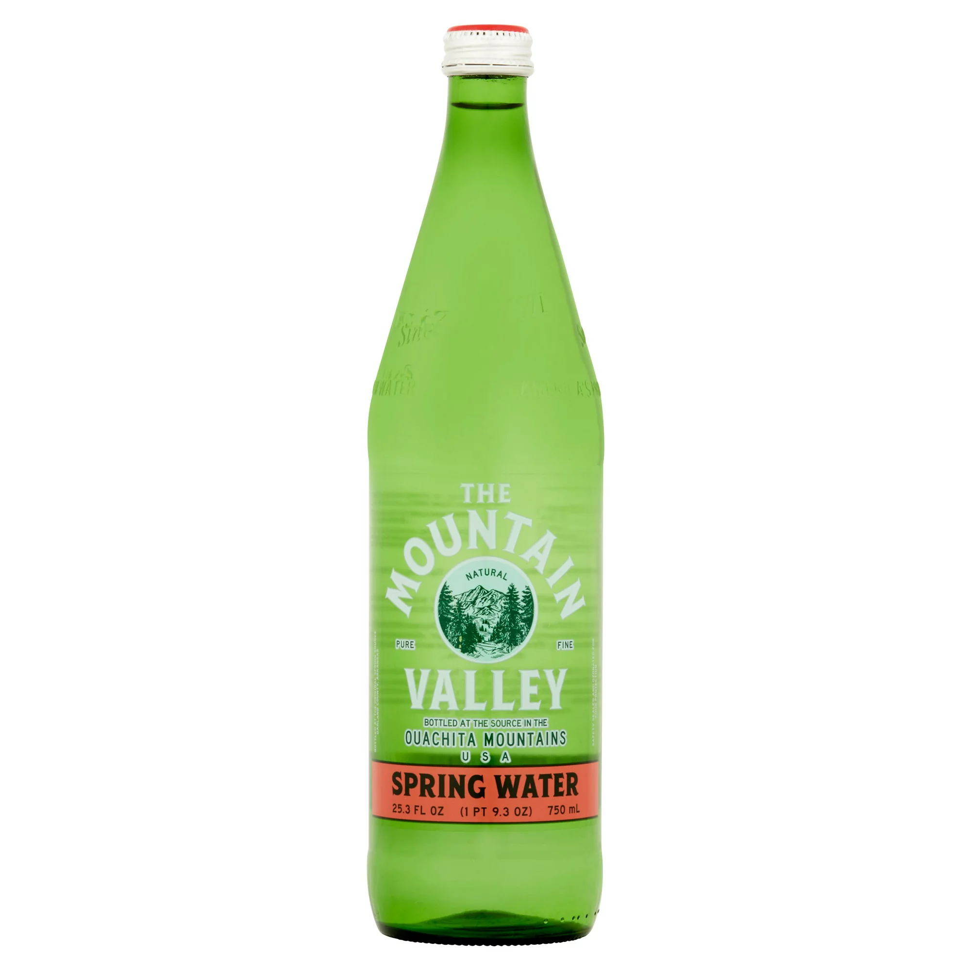 Mountain Valley Spring Water 25.36 Fl Oz 12 Count Glass Bottles