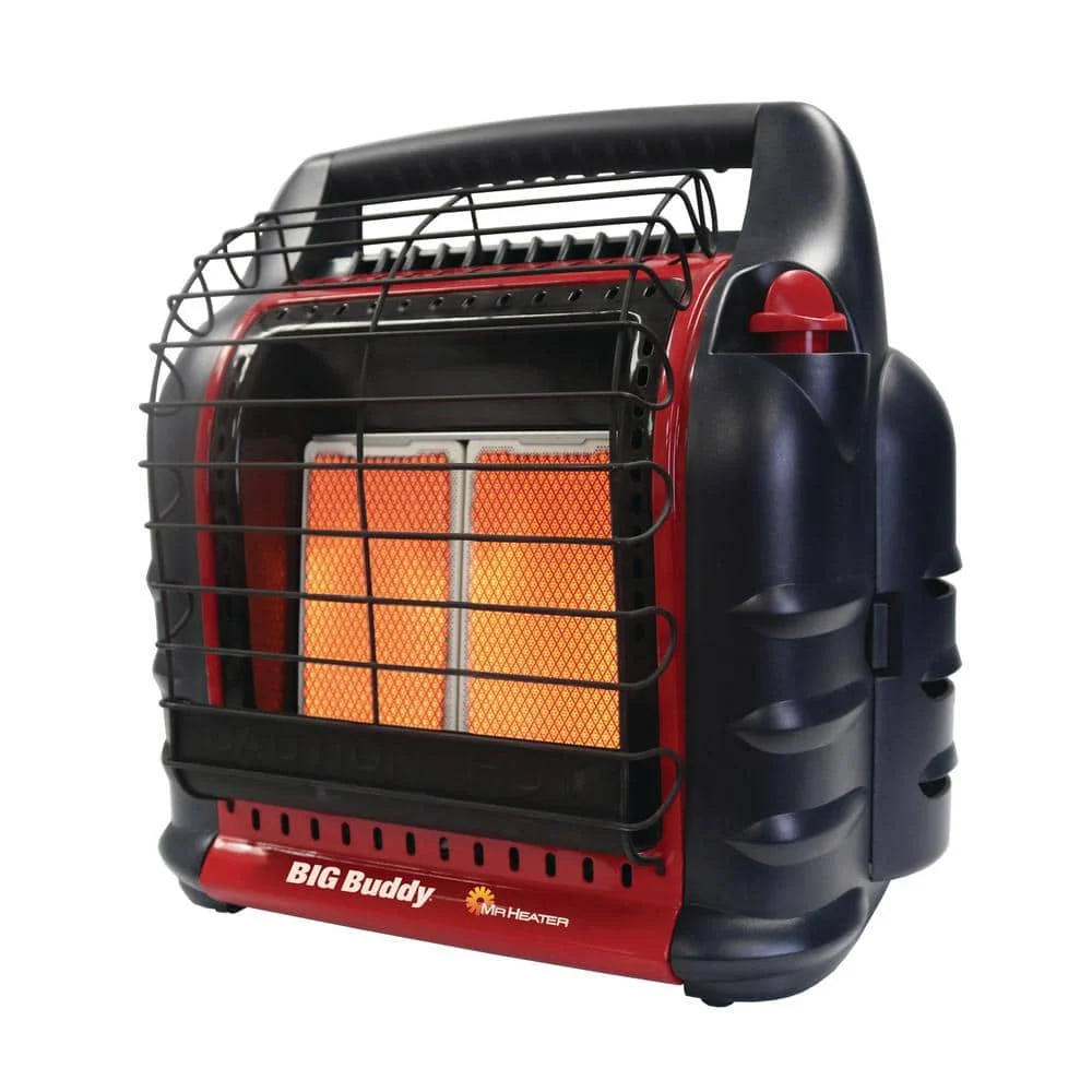 Mr. Heater MH18B Big Buddy 18,000 BTU Radiant Propane Space Heater F274800