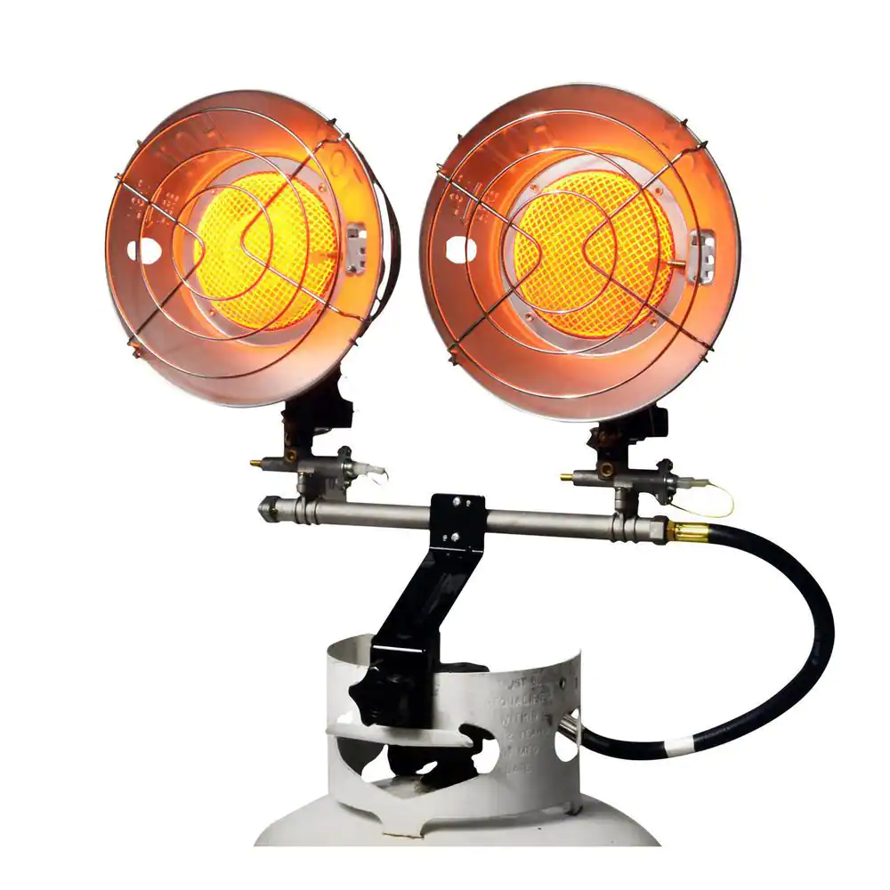 Mr. Heater MHS30T Double Tank Top 30,000 BTU Radiant Propane Space Heater
