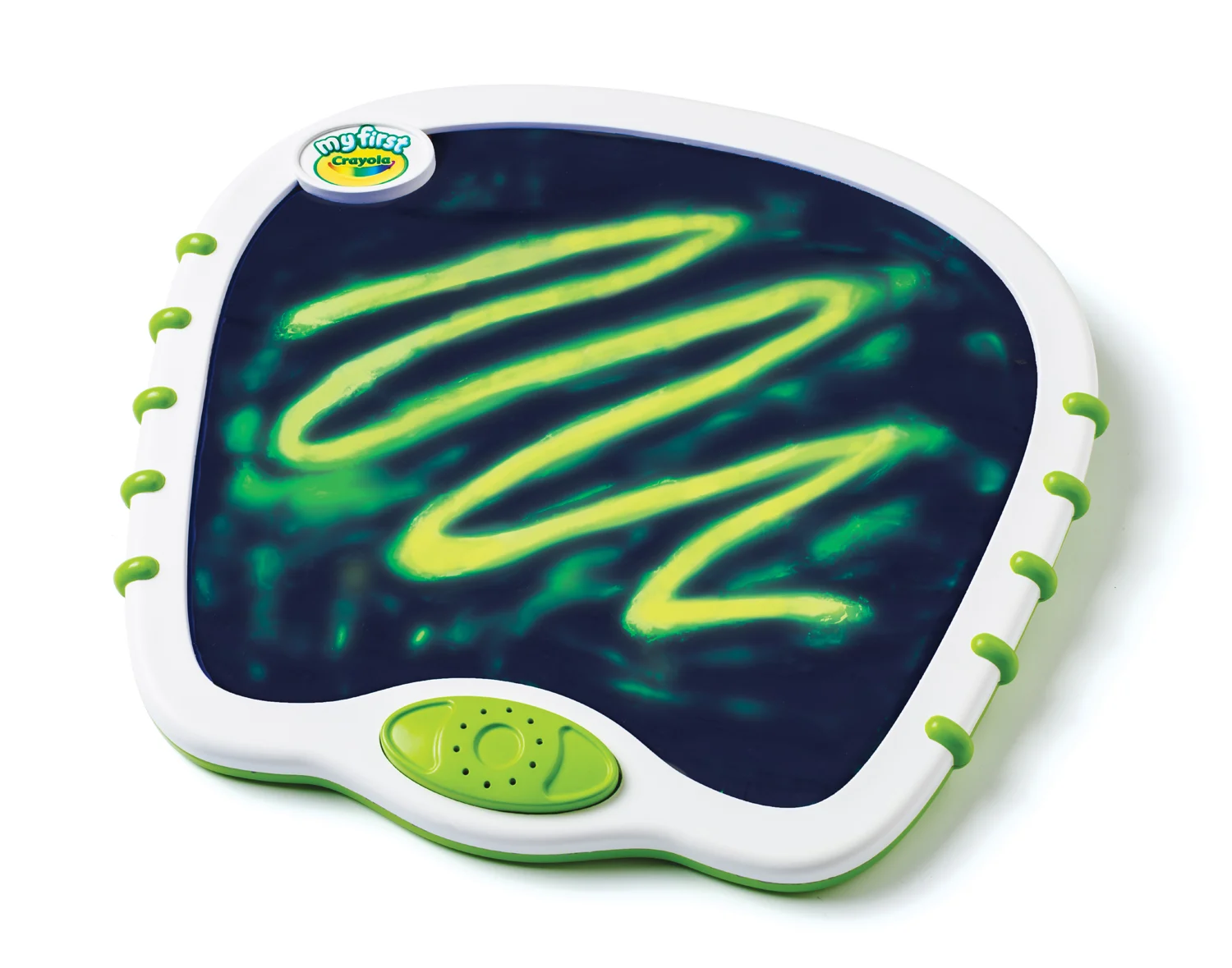 My First Crayola Touch Lights, Musical Doodle Board, White, Green