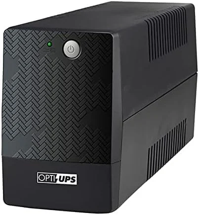 OPTI-UPS TS800E 800va / 480 Watts (USA 120 Volts) 3 Year Warranty Line Interactive UPS Battery Backup & Surge Protector AVR Automatic Voltage Regulator – Uninterruptible Power Supply (Black, 800va)