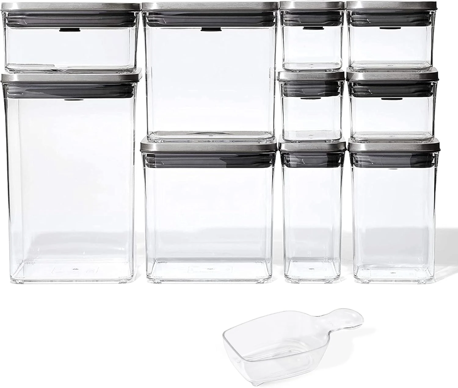 OXO SteeL 12-Piece POP Container Set