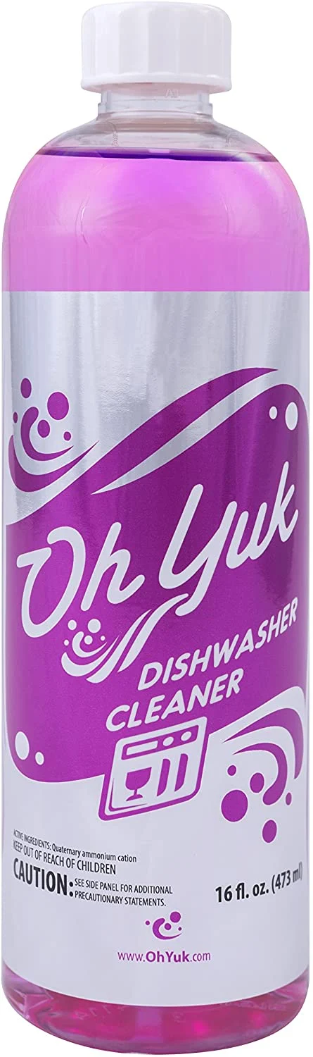 Oh Yuk Dishwasher Cleaner and Descaler For All Brands and Models, 16 Fl Oz