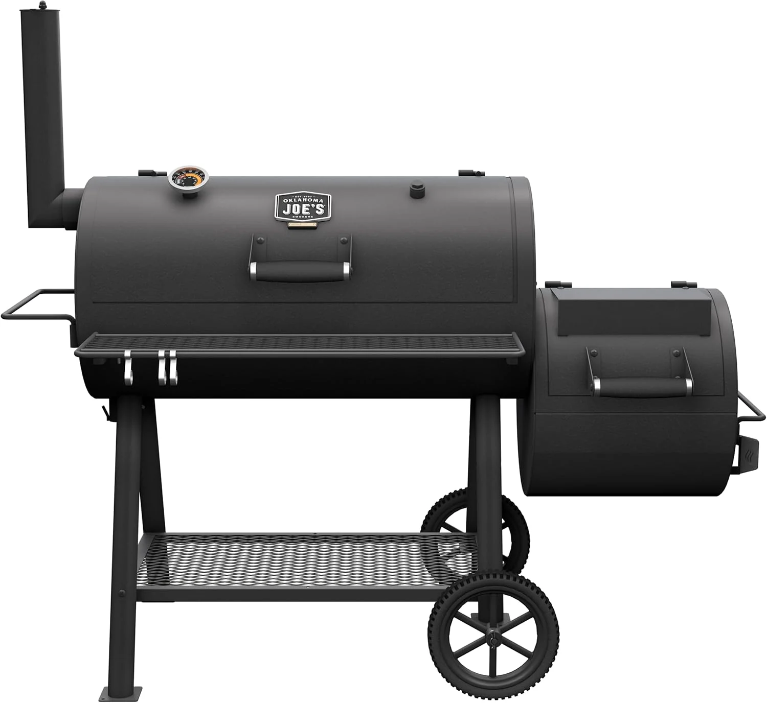 Oklahoma Joe’s 24203001 Highland 879-Sq in Black Horizontal Charcoal Smoker