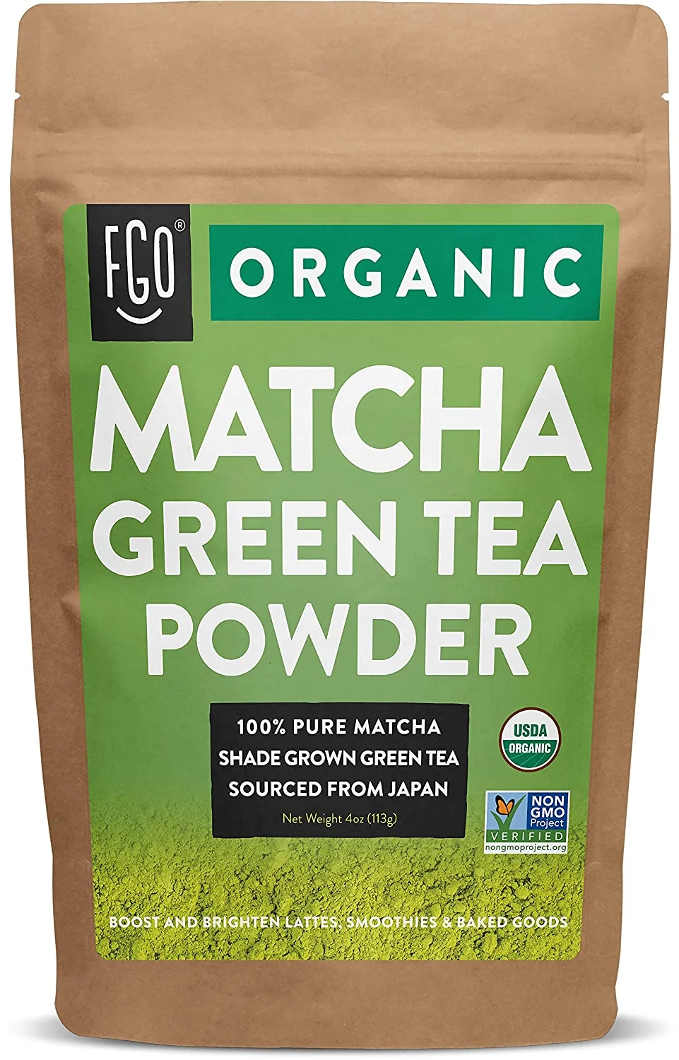 Organic Matcha Green Tea Powder, 4oz