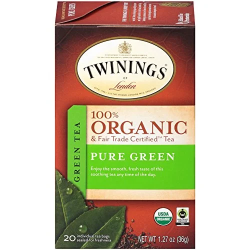 Twinings of London Organic and Fair Trade Certified, 20 Count, Pack of 6