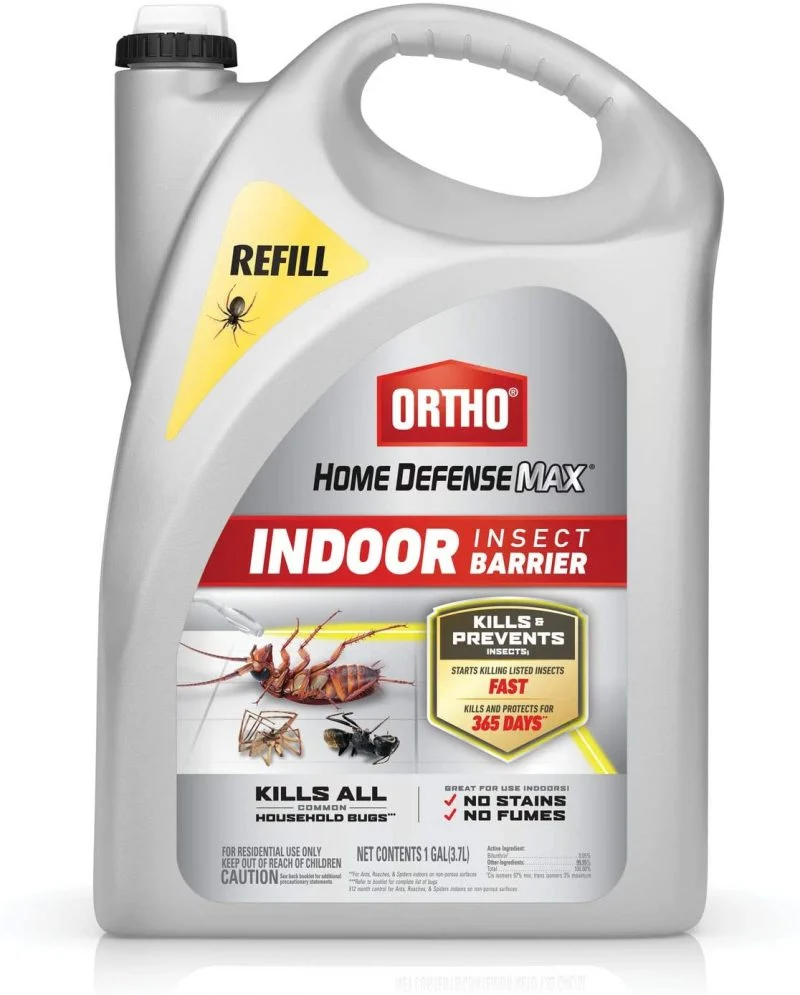 Ortho Home Defense Max Indoor Insect Barrier: Refill, Starts Killing Ants, Roaches 1 gal.