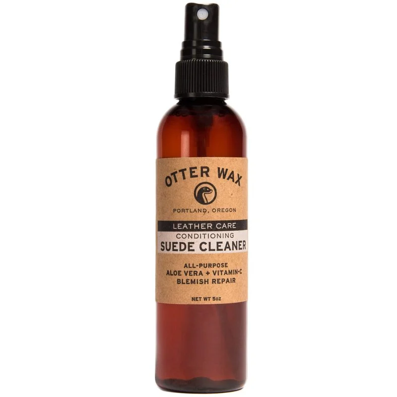 Otter Wax Suede and Nubuck Cleaner, 5 oz, Versatile Blemish Repair and Conditioner