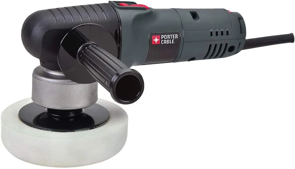 PORTER-CABLE Buffer Polisher, Car Polisher for Car Detailing, 6-Inch, Orbital, Variable Speed (7424XP)