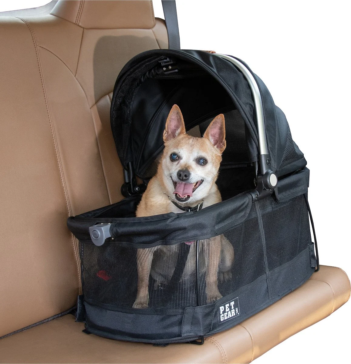 Pet Gear VIEW 360 Cat & Dog Carrier Bag – Black