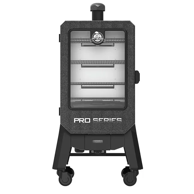Pit Boss 10739 4 Series Pro 1077-Sq in Black Sand Pellet Smoker