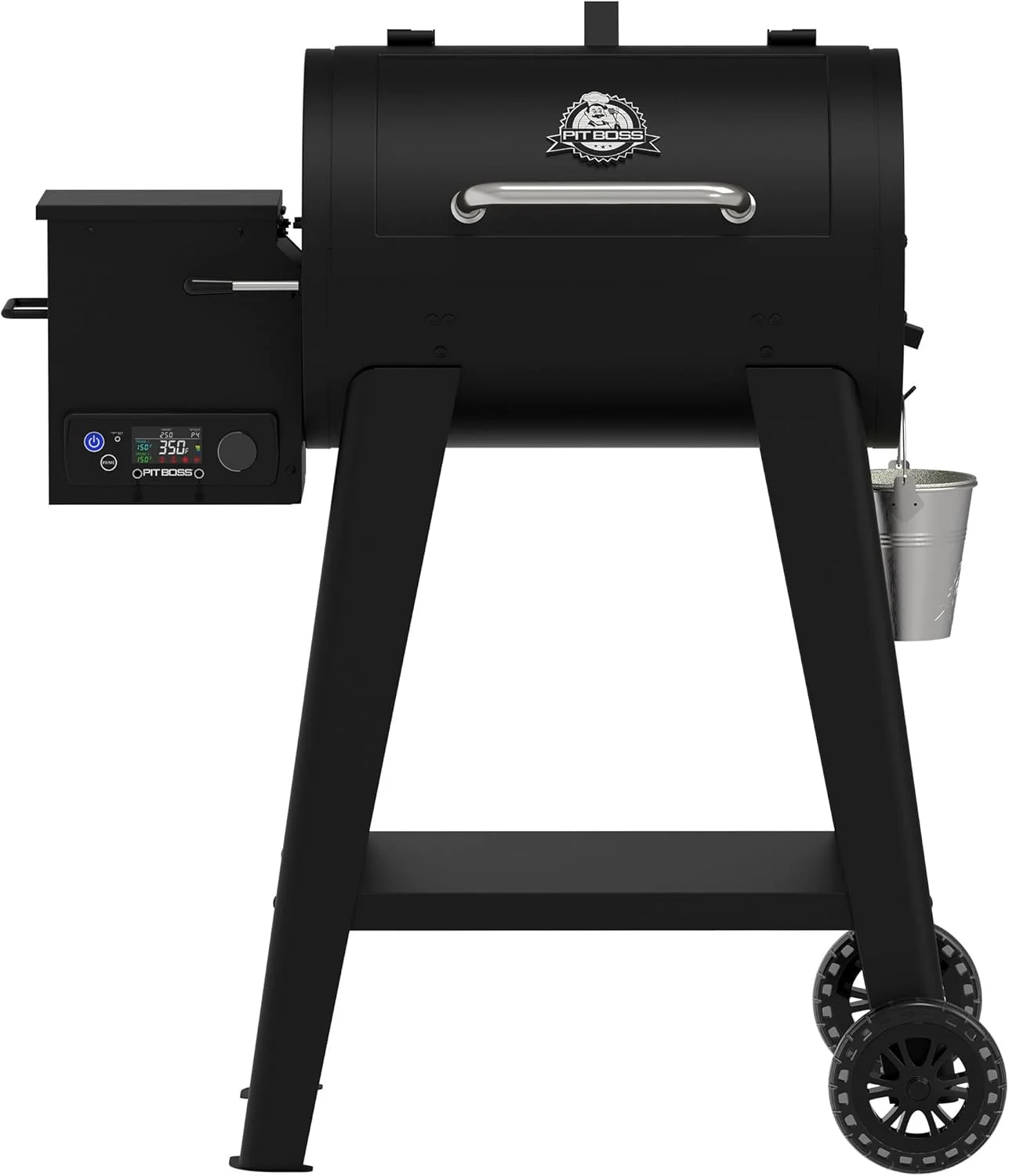 Pit Boss 500FB2 Pellet Grill, Matte Black – 11086
