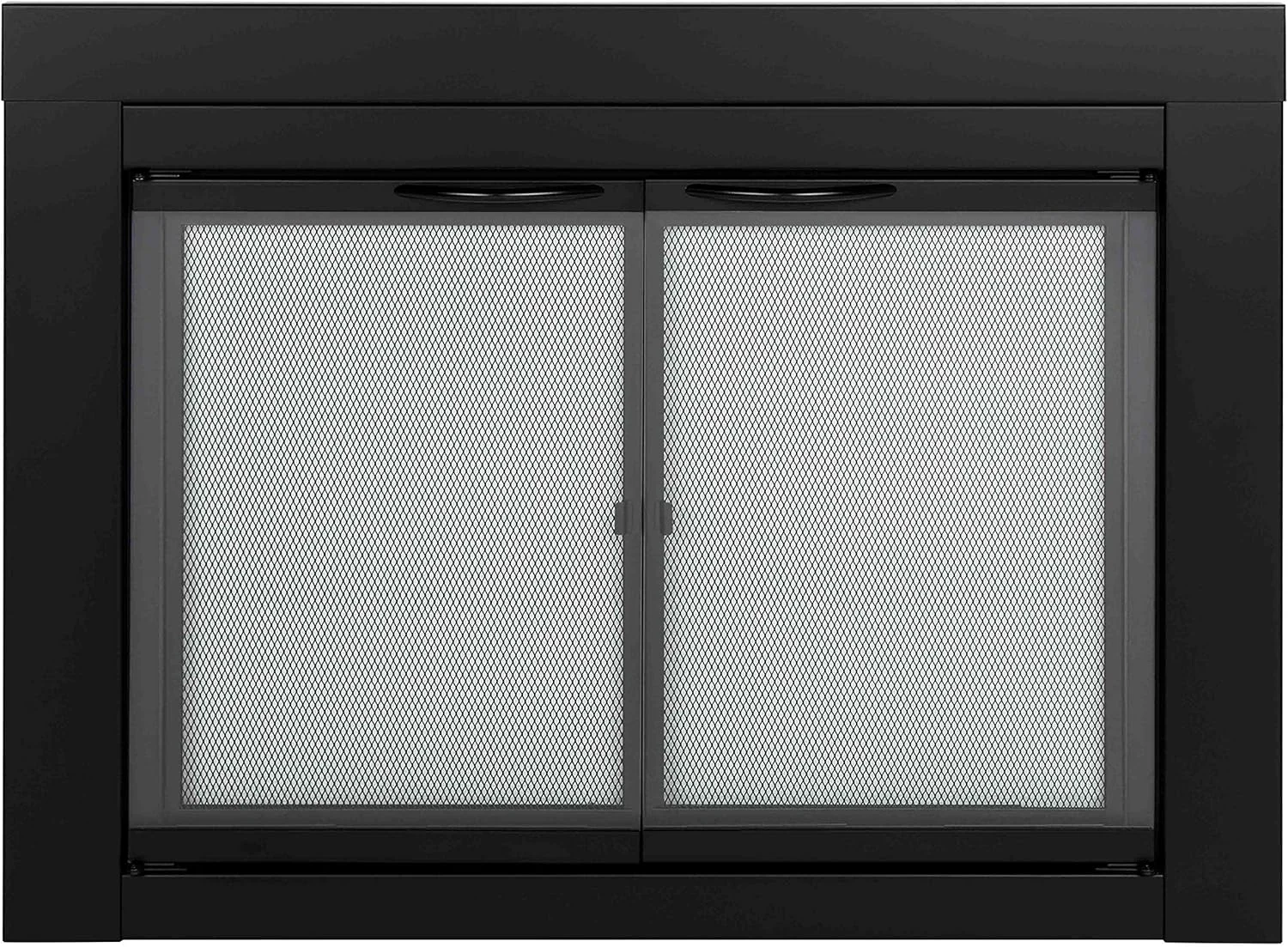 Pleasant Hearth AN-1012 Fireplace Screen, Large, Black