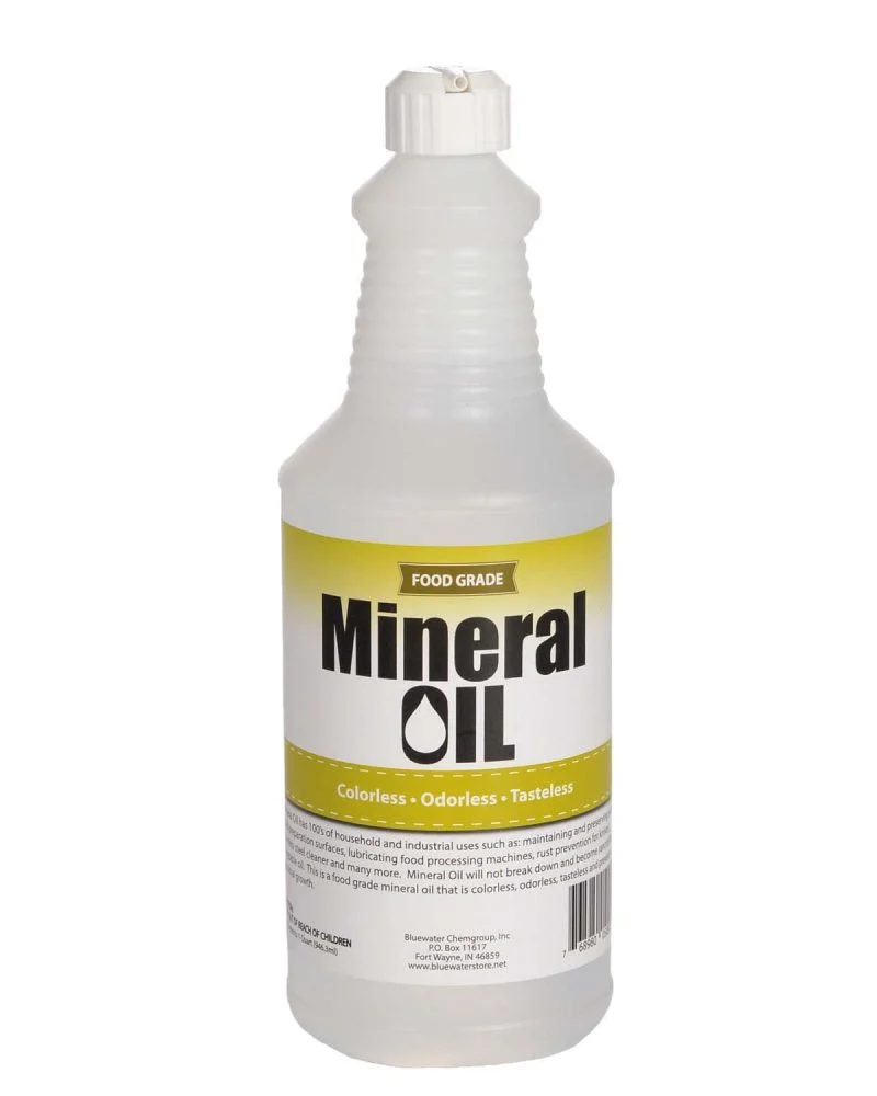 Premium 100% Pure Food Grade Mineral Oil USP, 1 Quart (32 ounces)