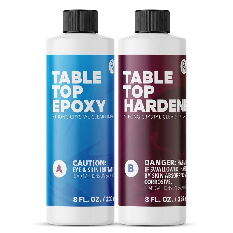 Pro Marine Clear Table Top Epoxy Resin (16-Ounce Kit)