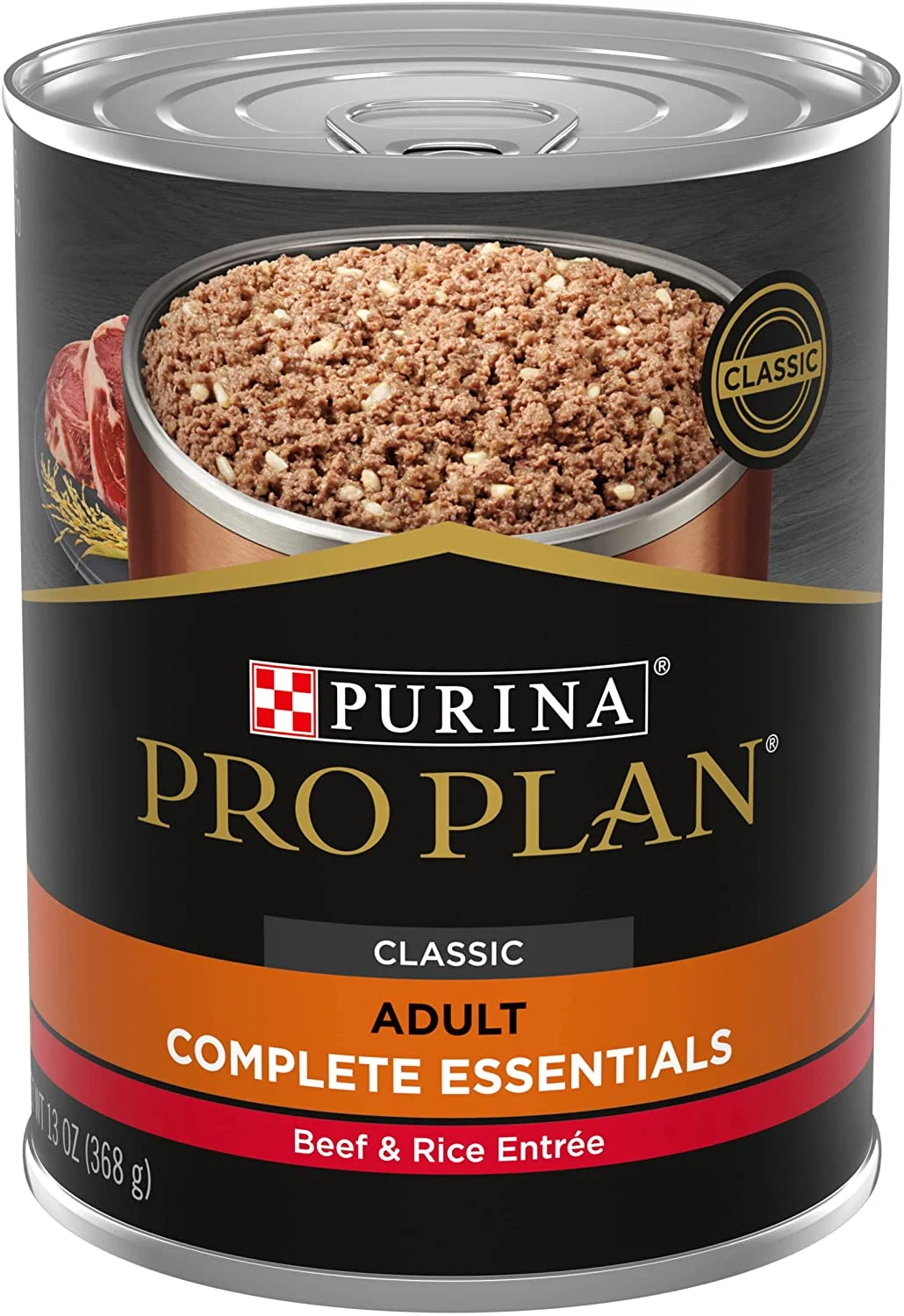 Purina Pro Plan High Protein, Pate Adult Wet Dog Food (12) 13 oz. Cans