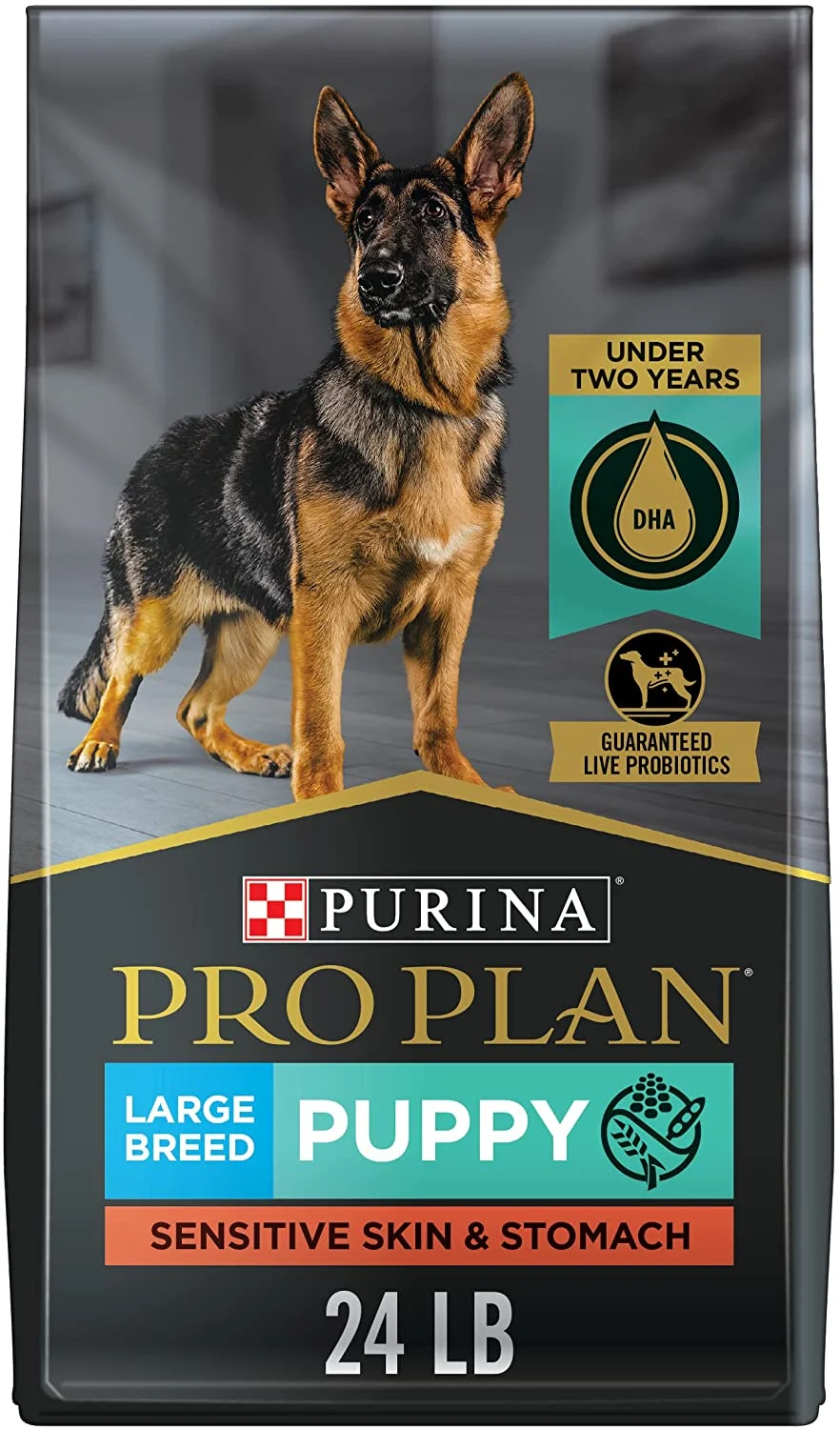 Purina Pro Plan Sensitive Skin & Sensitive Stomach Puppy Dry Dog Food 24 lb. Bag