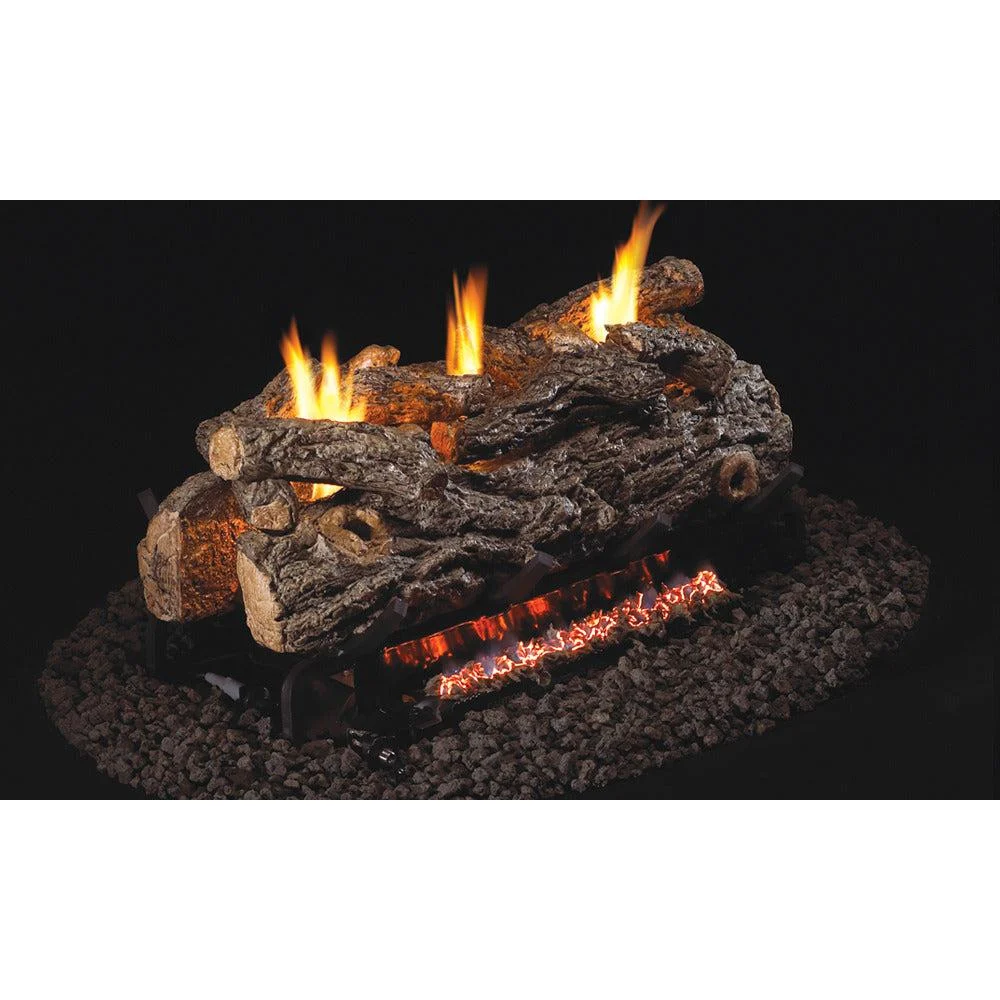 Real Fyre G9 Series 24" See-Thru Vent-Free Golden Oak Designer Gas Logs