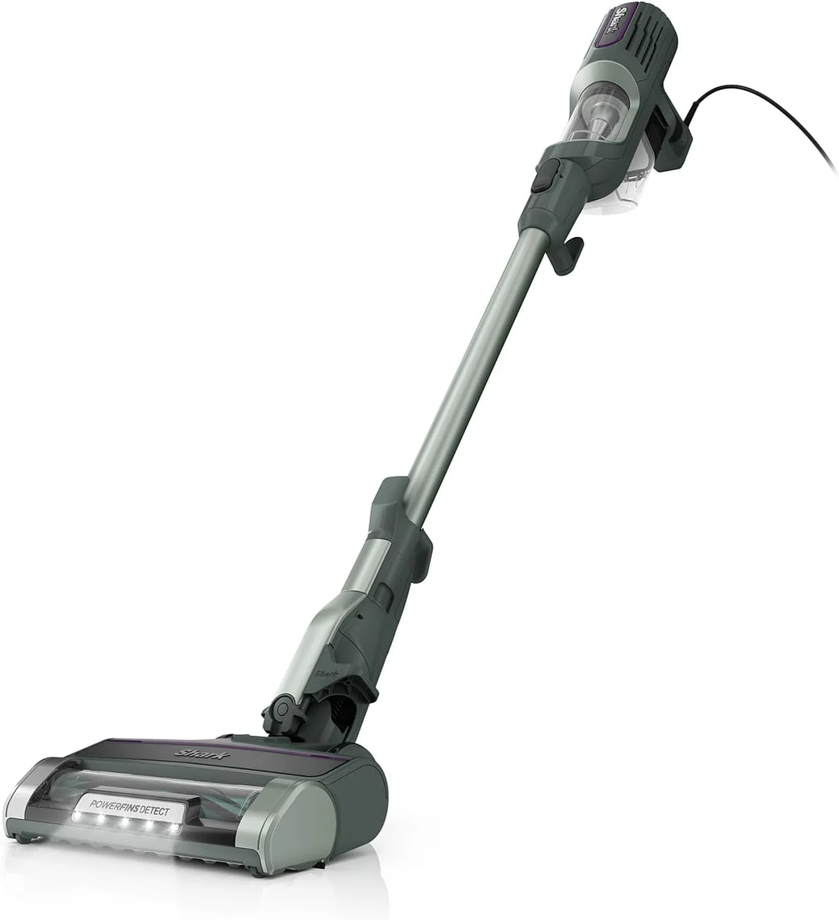 Shark Detect Ultralight Corded Stick Vacuum with Direction Detect and Self-Cleaning Brushroll, Powerful Hair Pickup, Ultra-Lightweight, Crevice & Upholstery Tool Included, Evergreen, HZ752