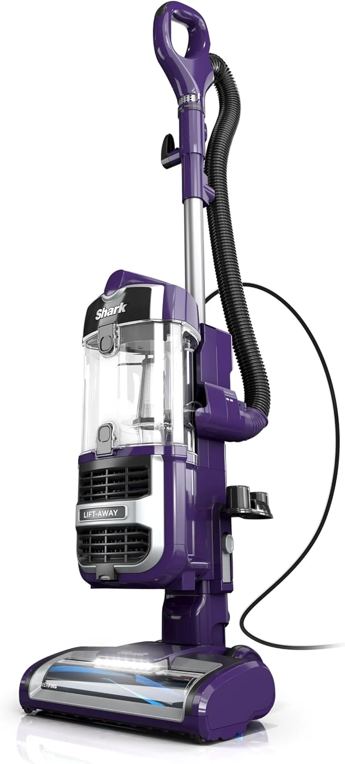 Shark ZD201 Lift-Away Upright Vacuum with Powerfins, Self-Cleaning Brushroll, Anti-Allergen Complete Seal Technology