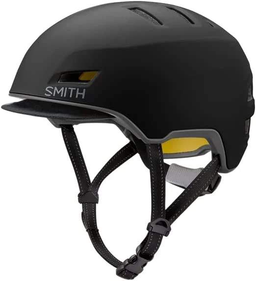 Smith Optics Express MIPS Bike Helmet, Matte Black/Cement (Medium)