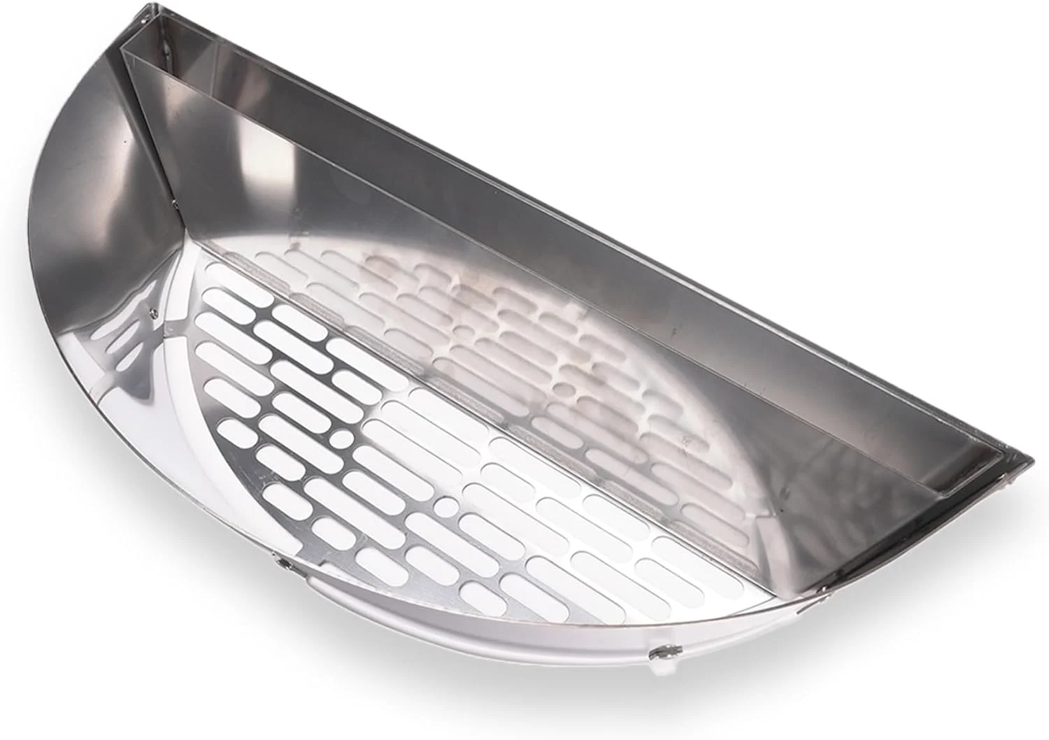 SnS Grills Slow ‘N Sear Charcoal Inserts for Low ‘N Slow & High-Heat Cooking – Patented Stainless Steel Accessories for Weber Summit and Similar Kettle Grills – Low Profile 22″