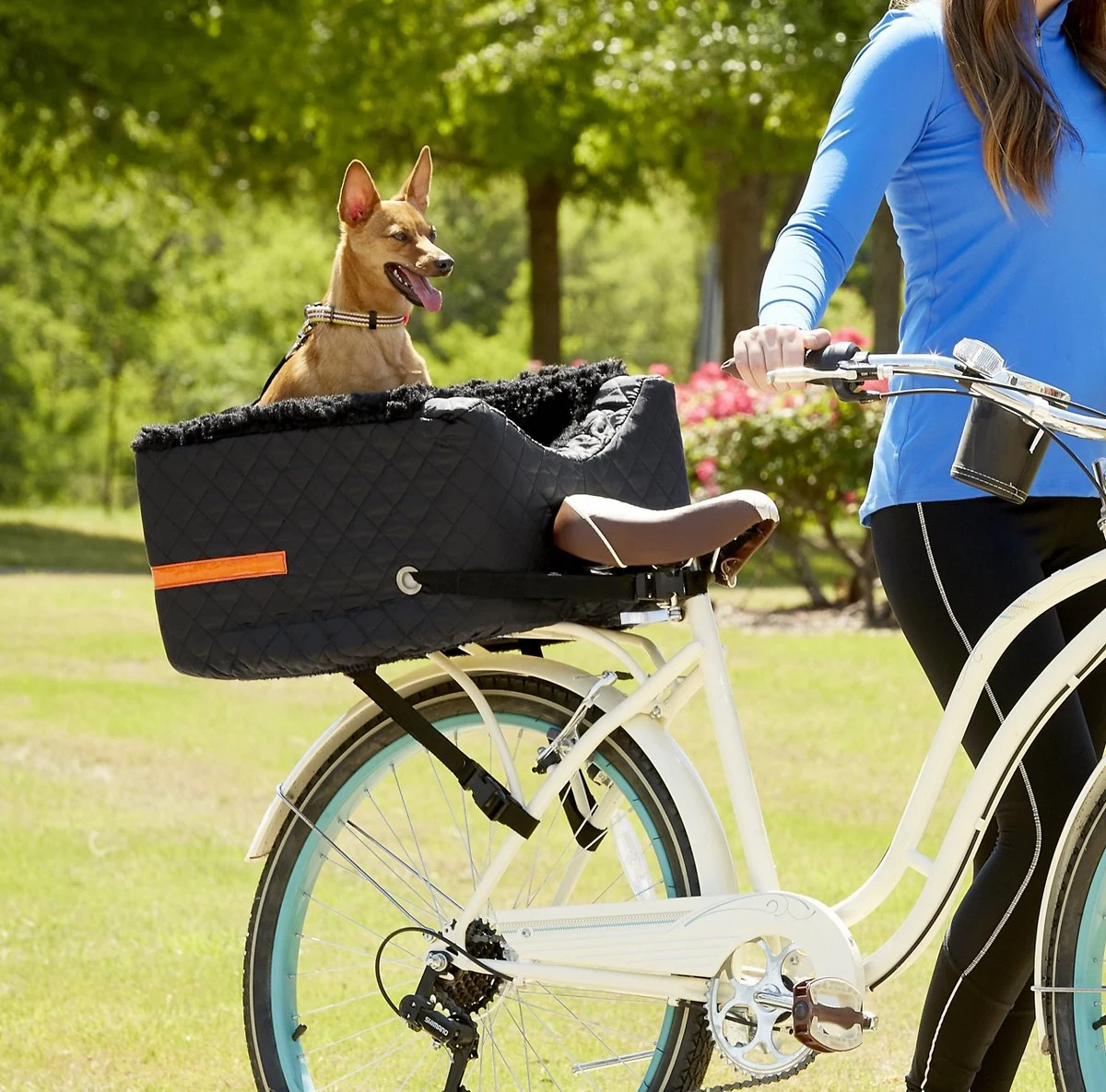 Snoozer Pet Products Lookout Dog Rear Rider Bicycle Seat, Black