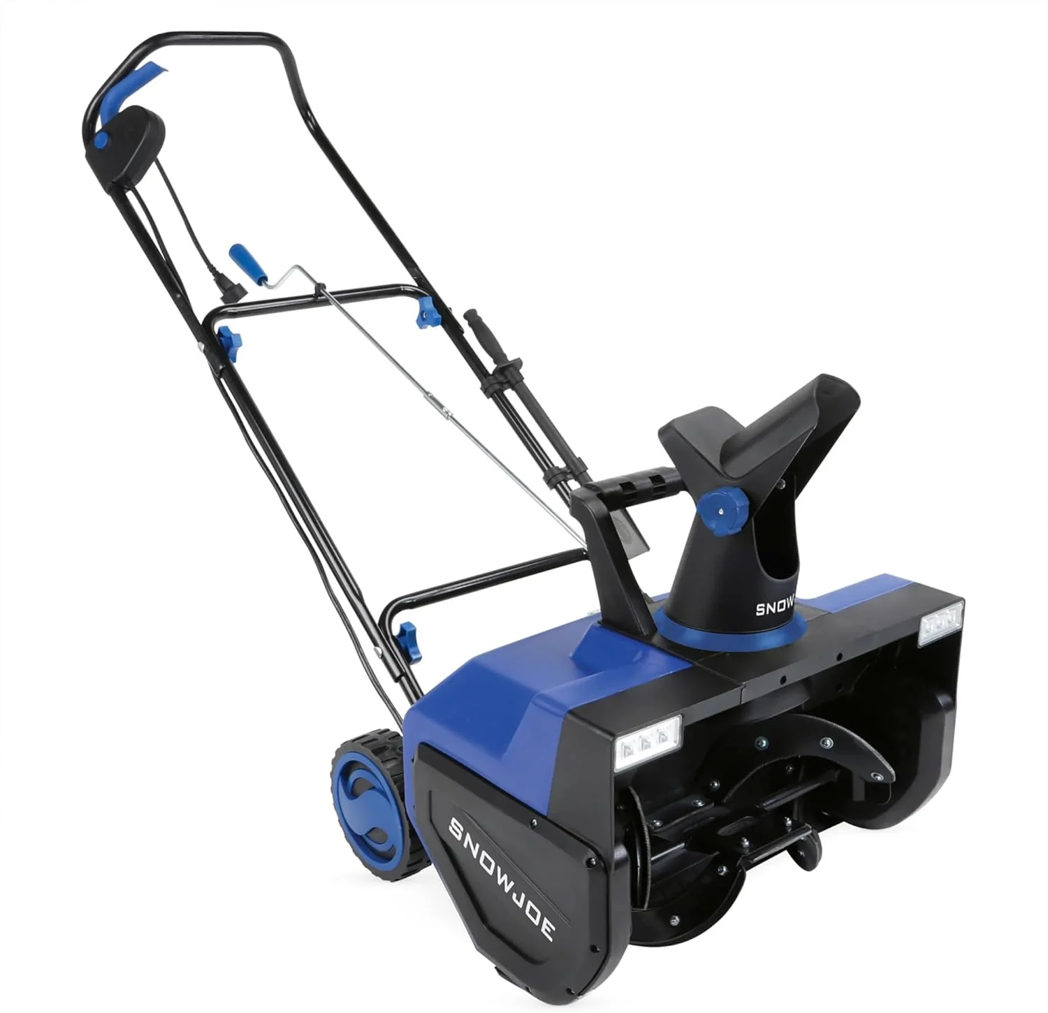 Snow Joe Corded Electric Snow Blower with Dual LED Lights, 22-Inch Clearing Path, 15-Amp Motor – Heavy-Duty Blowing Machine for Ice Removal from Driveway, Sidewalk, and Walkway, SNJ-SJ627E