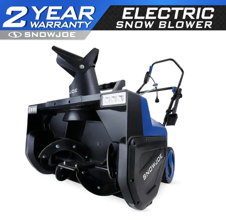 Snow Joe SJ627E 22 in. 15 Amp Electric Snow Blower with Dual LED Lights