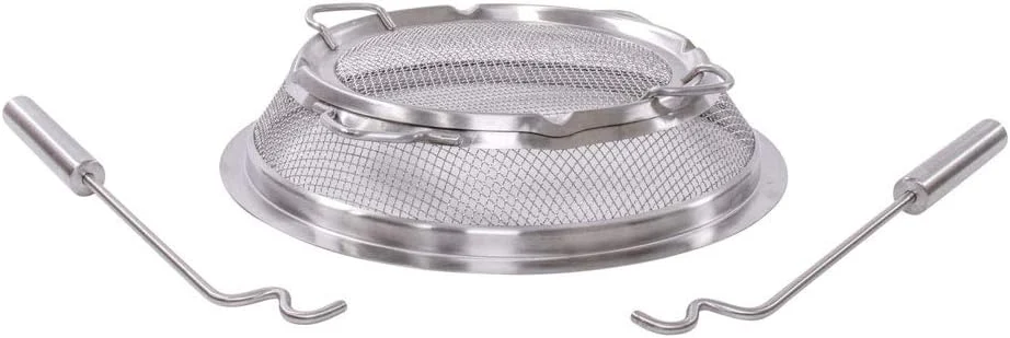 Solo Stove Ranger Shield – Durable Stainless Steel Spark Protector Mesh Screen for Fire Pits, Keeps Pops and Hot Embers Contained for Safe Outdoor Fires, Includes Shield Removal Tools