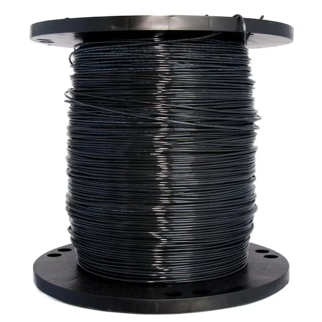 Southwire 22955906 2500-ft 14 -AWG Black Stranded Copper THHN wire ( By-the-roll )