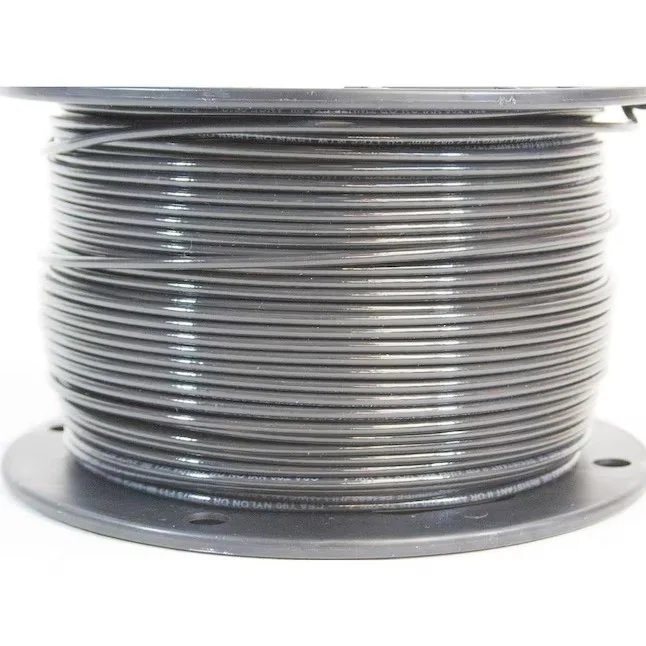 Southwire 23850112 SIMpull 500-ft 8 -AWG Grey Stranded Copper THHN wire ( By-the-roll )