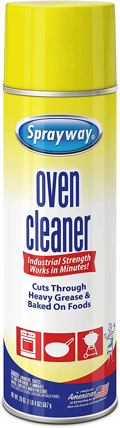 Sprayway Heavy-Duty Oven & Grill Cleaner, 20 Oz, 1.25 Pound 1 Pack
