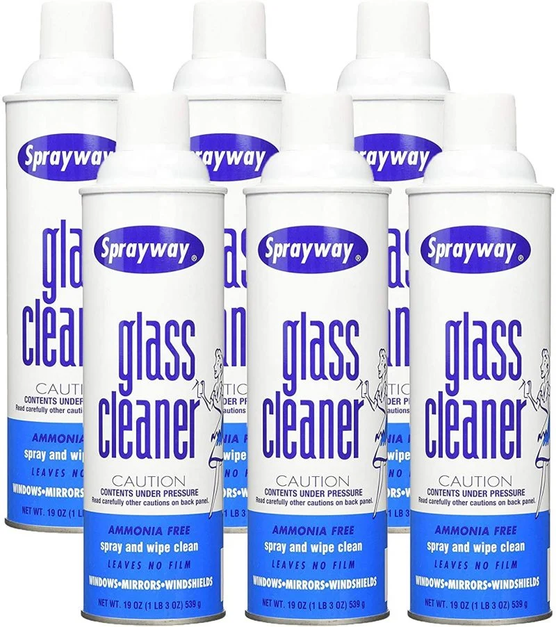 Sprayway SW050-06 Glass Cleaner,1.18 Pound (Pack of 6)