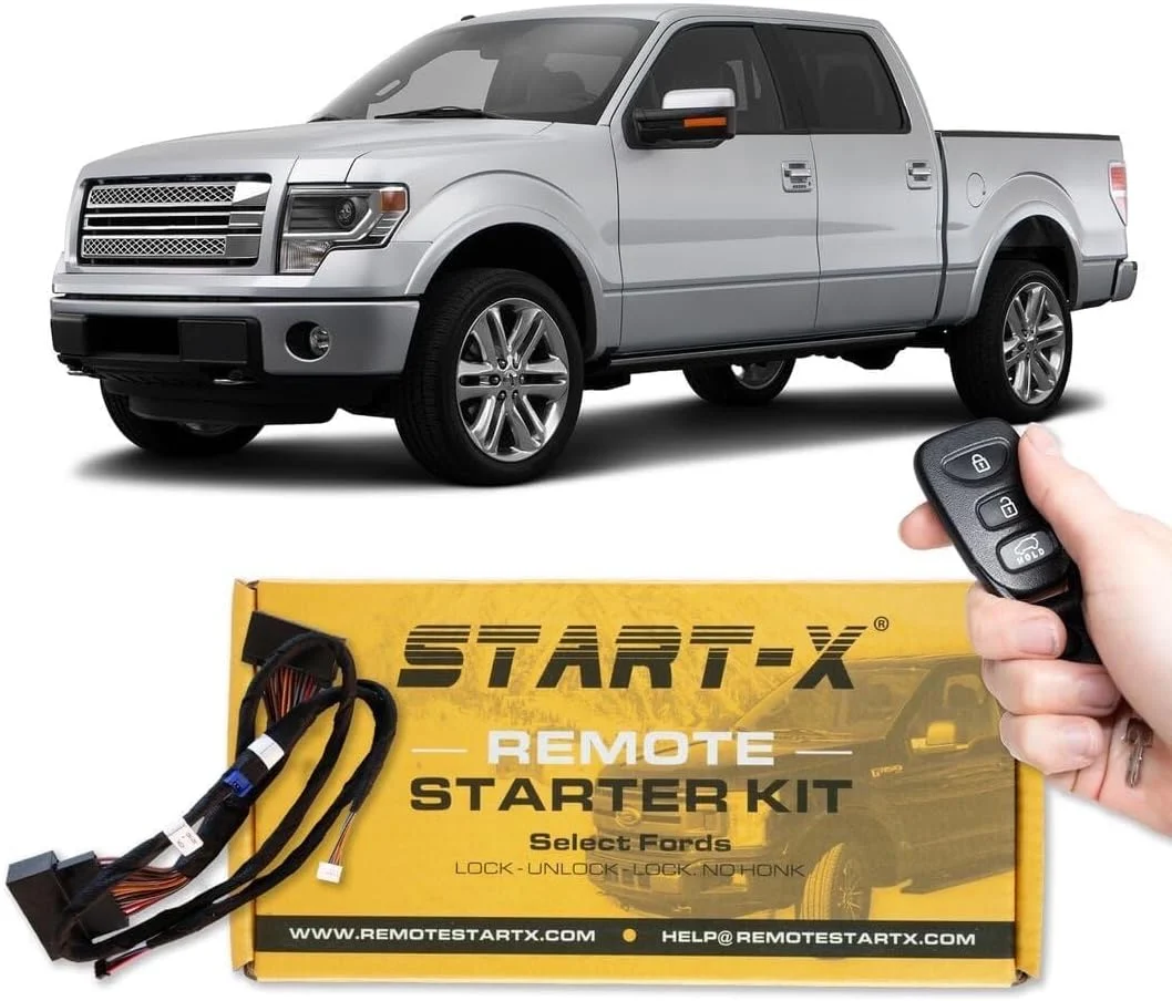 Start-X Remote Starter Kit for Select Ford F-150/F-250/F-350, Ranger, Transit, Transit Connect, Bronco Sport, Edge, Escape, Expedition & Explorer