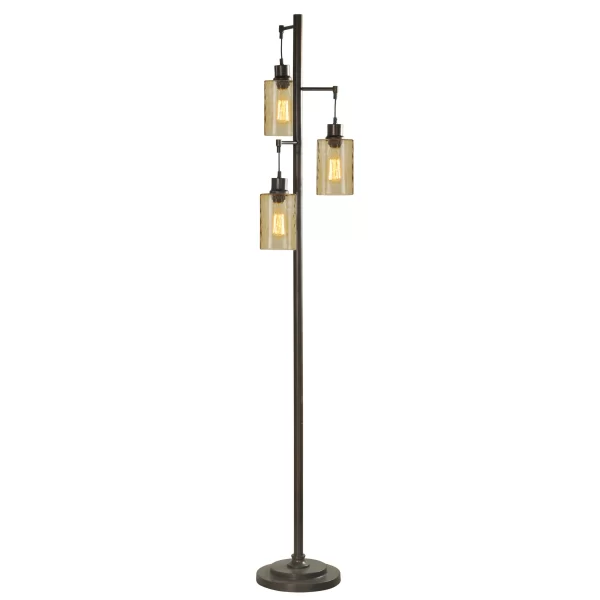 StyleCraft Home Collection 72-in Bronze Floor Lamp