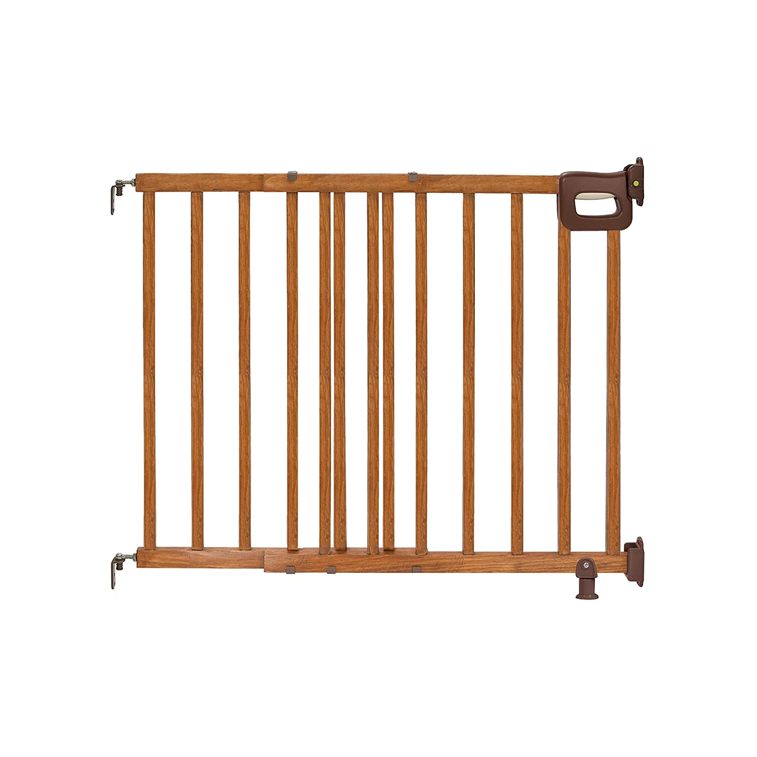 Summer Infant 48-in x 30.5-in Antique Oak Wood Safety Gate