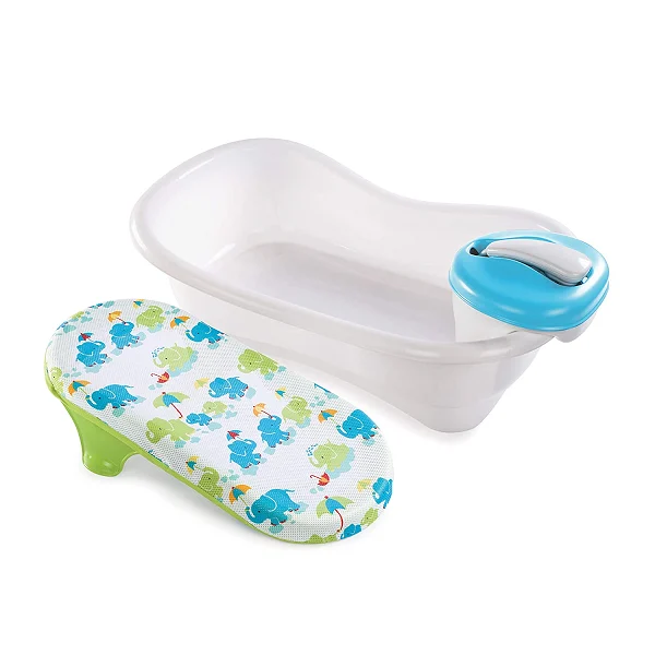 Summer Newborn to Toddler Bath Center and Shower (Neutral) – Bathtub Four Stage