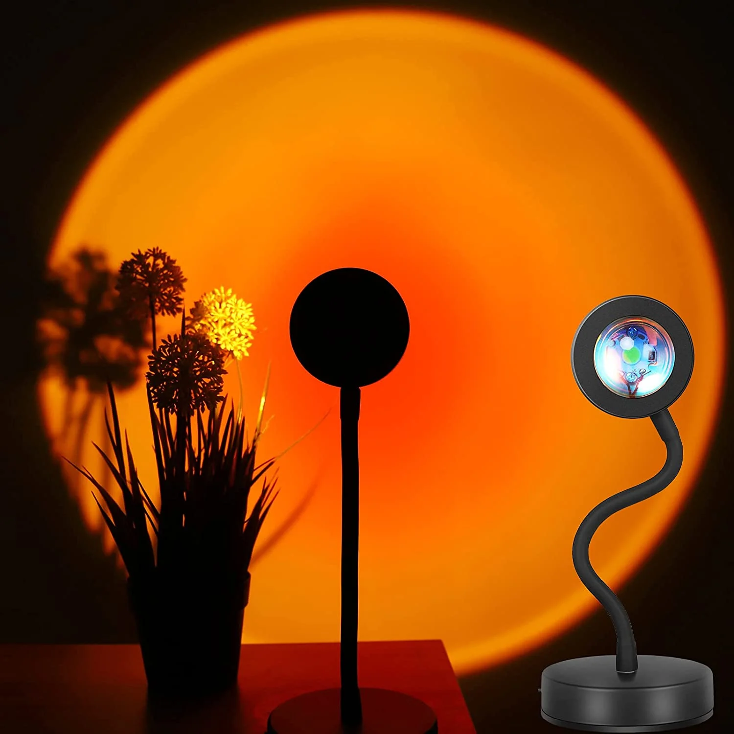 Sunset Lamp Projector Sunset Projection Lamp, Night Light Projector LED Lamp