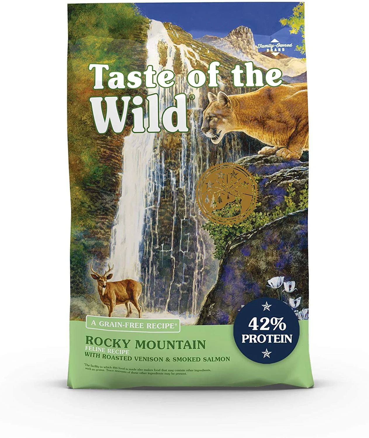 Taste Of The Wild High Protein Real Meat Recipes Premium Dry Cat Food With Superfoods And Nutrients Like Probiotics, Vitamins And Antioxidants For Adult Cats And Kittens 5 Pound (Pack of 1)