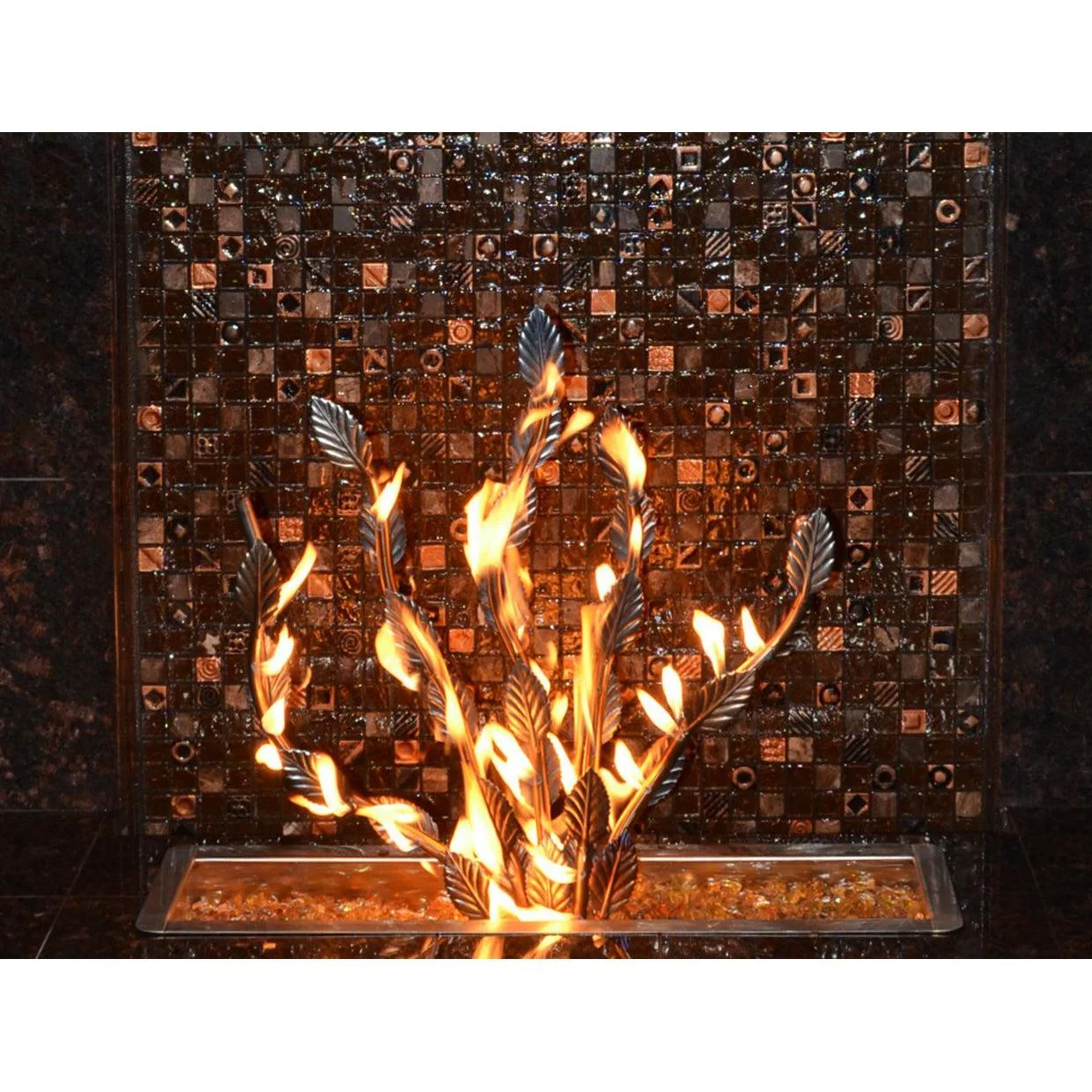 The Outdoor Plus 24" Stainless Steel Fire Tree Burner Ornament