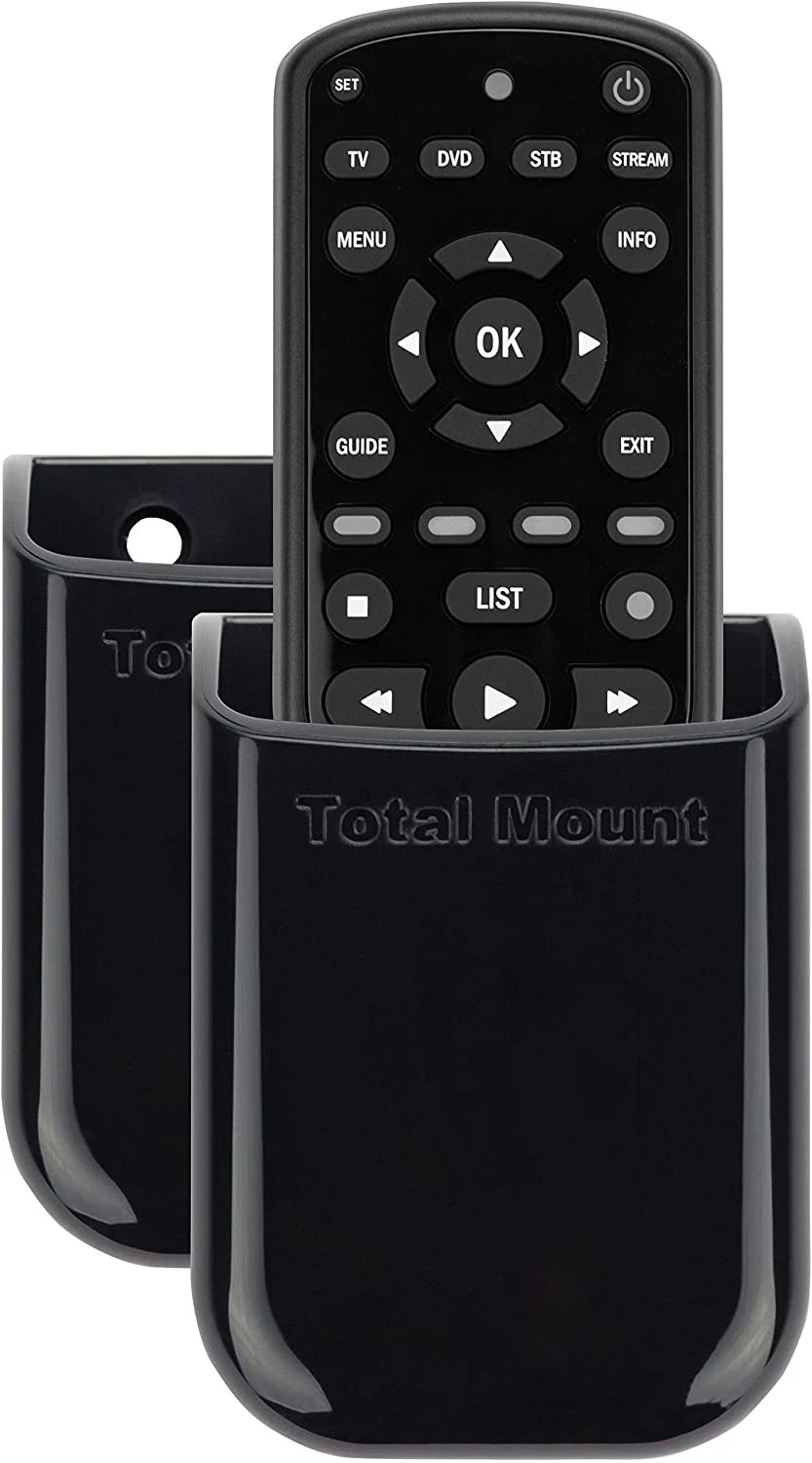 TotalMount Universal Remote Holders (Quantity 2 – One Remote per Holder)