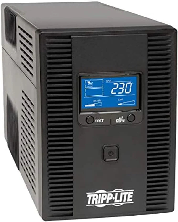 Tripp Lite Smart UPS LCD 1500VA Tower Line-Interactive 230V, 900W, 8 C13 Outlets, 2-Year Warranty (SMX1500LCDT)