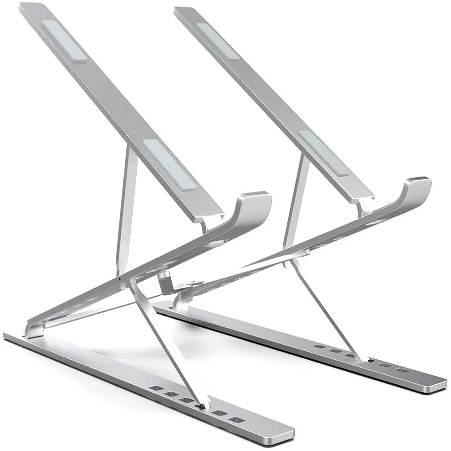 ElfAnt Laptop Stand Adjustable Portable Aluminum for 10″ – 17″ Laptop Tablet