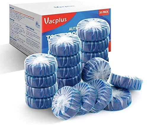 Vacplus Automatic Toilet Bowl Cleaner Tablets, Bathroom Toilet Tank Cleaner 20 PACK