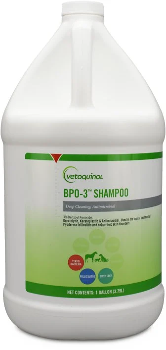 Vetoquinol BPO-3 Shampoo for Dogs & Cats, 1 Gal