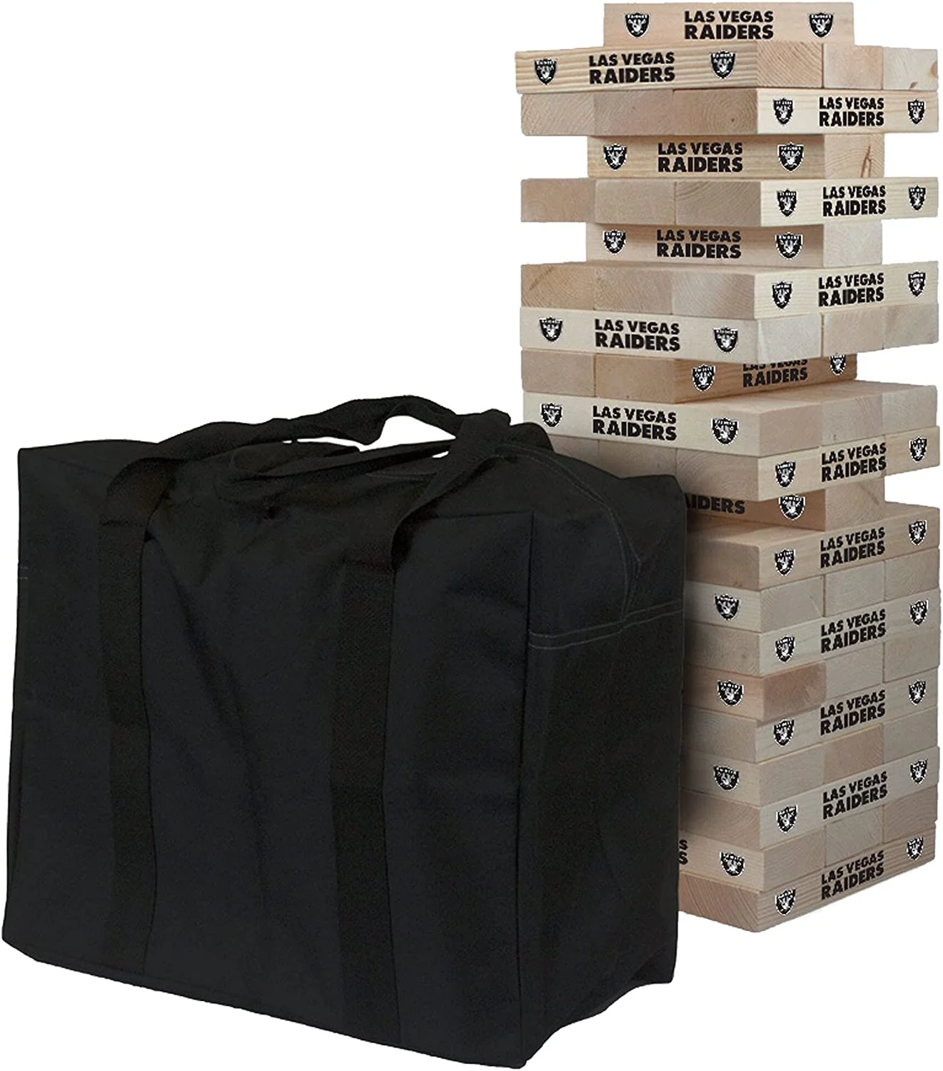 Victory Tailgate 613999 Las Vegas Raiders Outdoor Stacking Game